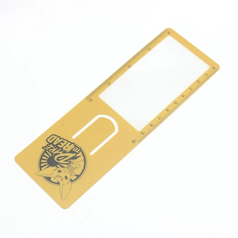 Bookmark with Magnifying Glass